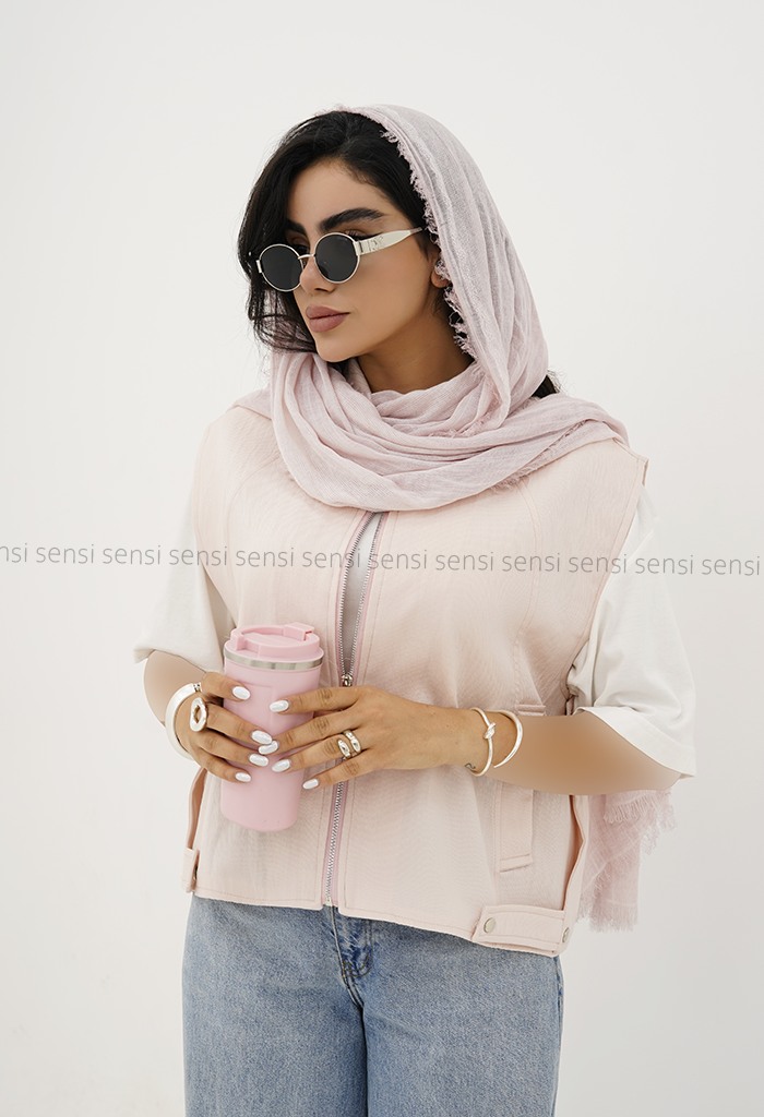 وست زنانه بغل دکمه زاماک کد1006448